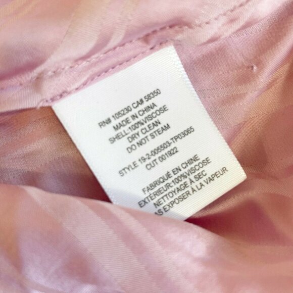 Joie Light Purple Cadmar Illusion Chevron Blouse M - Picture 6 of 12